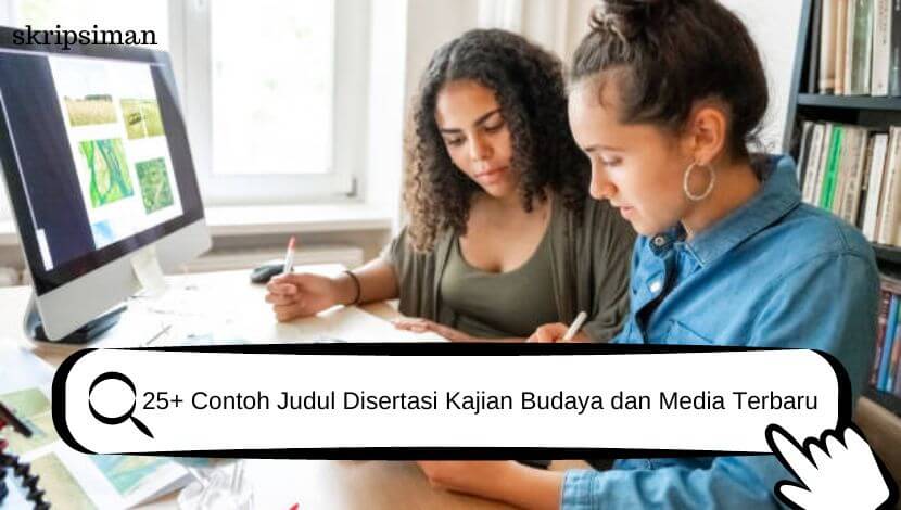 Judul Disertasi Kajian Budaya dan Media