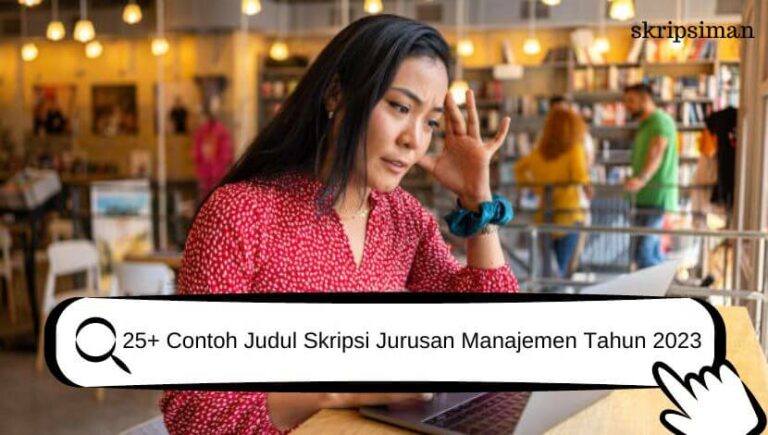 Judul Skripsi Jurusan Manajemen