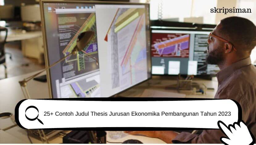 Thesis Jurusan Ekonomika Pembangunan