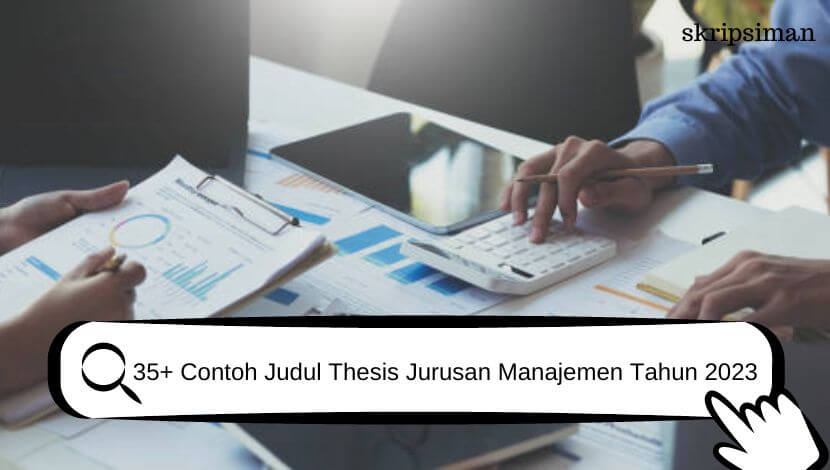 Judul Thesis Jurusan Manajemen