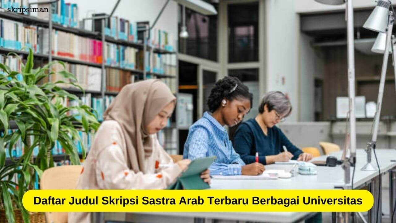 Judul Skripsi Jurusan Sastra Arab