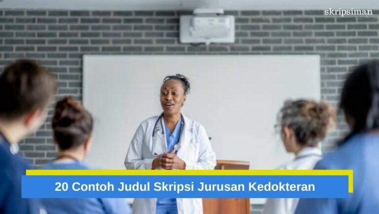 Judul Skripsi Jurusan Kedokteran