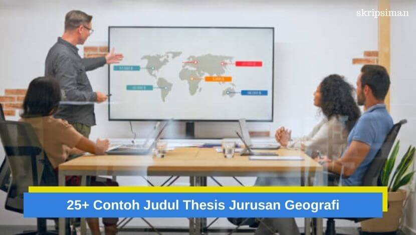 Judul Thesis Jurusan Geografi