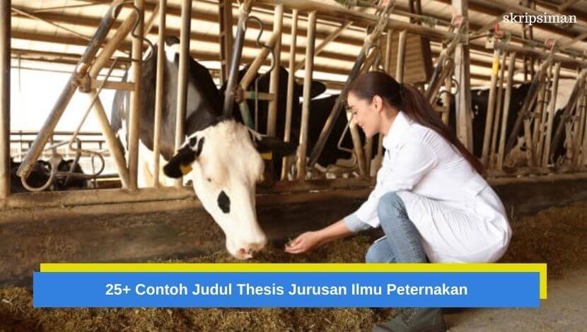 Judul Thesis Jurusan Ilmu Peternakan