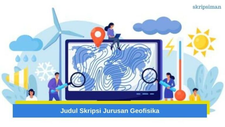 Judul Skripsi Jurusan Geofisika