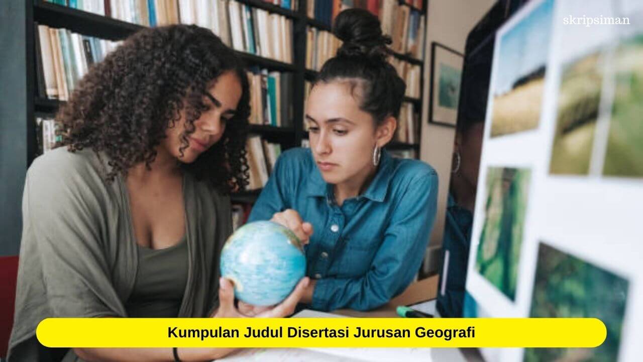 Judul Disertasi Jurusan Geografi