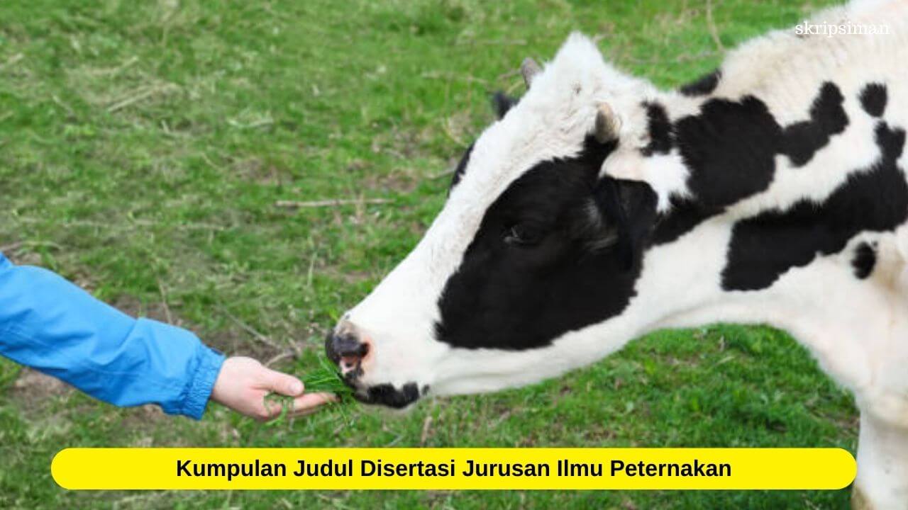 Judul Disertasi Jurusan Ilmu Peternakan