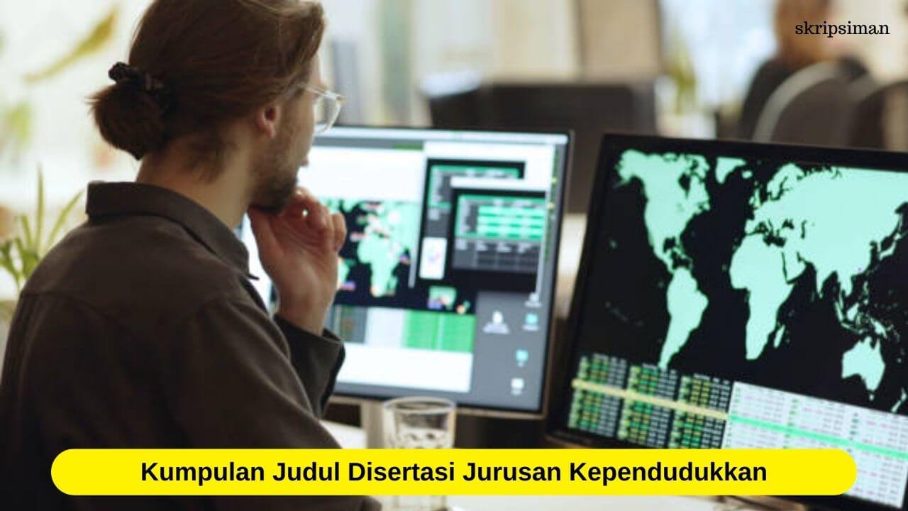 Judul Disertasi Jurusan Kependudukkan