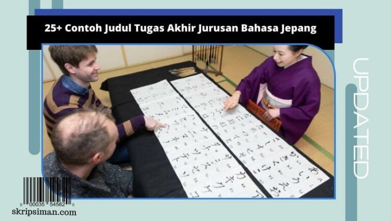 Judul Tugas Akhir Jurusan Bahasa Jepang