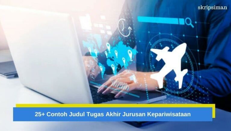 Judul Tugas Akhir Jurusan Kepariwisataan