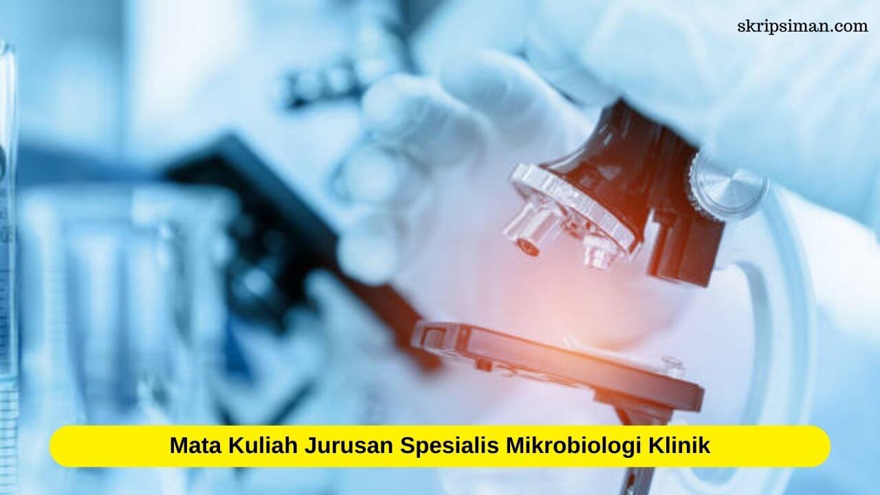 Judul Thesis Spesialis Jurusan Mikrobiologi Klinik UGM