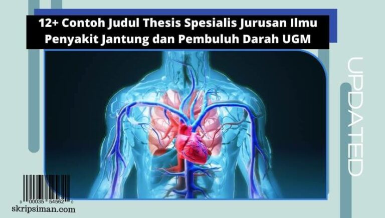 Thesis Spesialis Jurusan Ilmu Penyakit Jantung dan Pembuluh Darah UGM