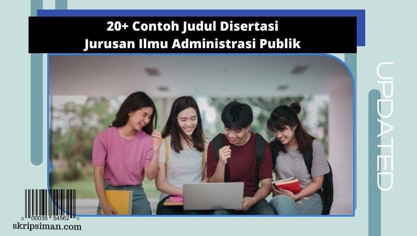 Judul Disertasi Jurusan Ilmu Administrasi Publik