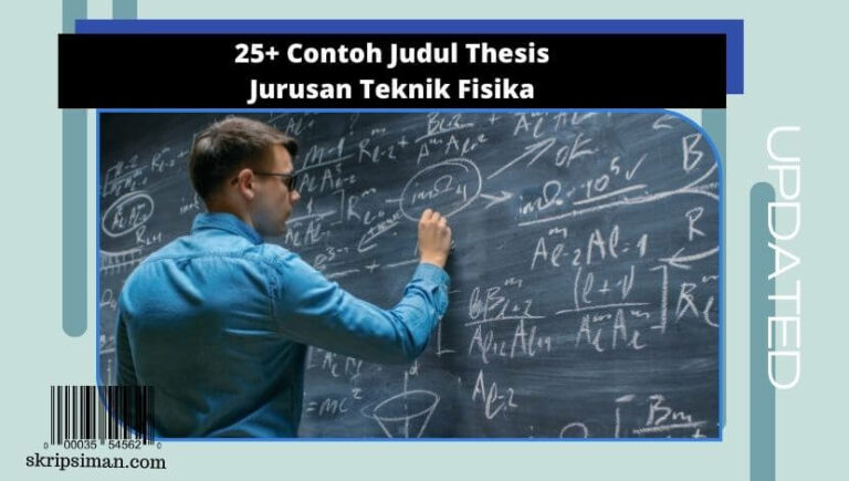 Judul Thesis Jurusan Teknik Fisika