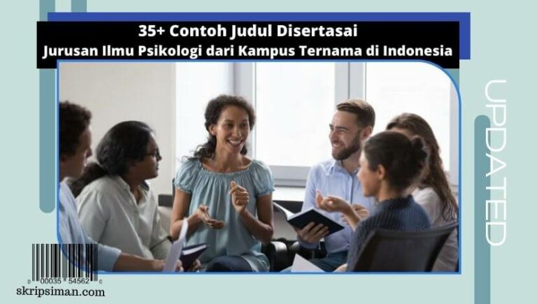 Judul Disertasai Jurusan Ilmu Psikologi dari Kampus Ternama di Indonesia