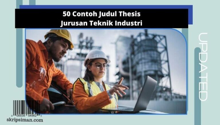 Judul Thesis Jurusan Teknik Industri