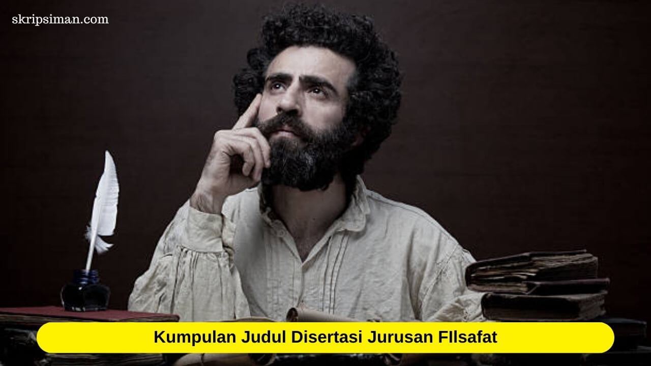 Judul Disertasi Jurusan FIlsafat