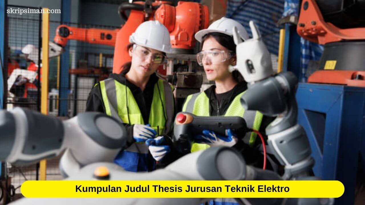 Judul Thesis Jurusan Teknik Elektro