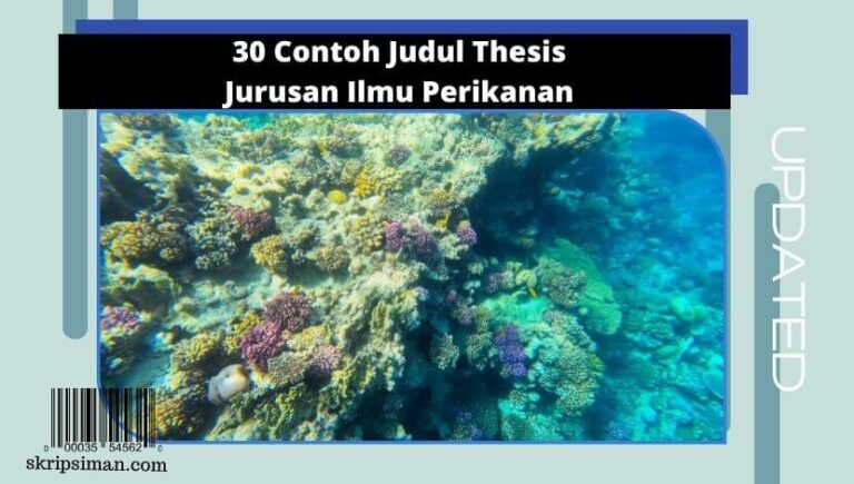 Judul Thesis Jurusan Ilmu Perikanan