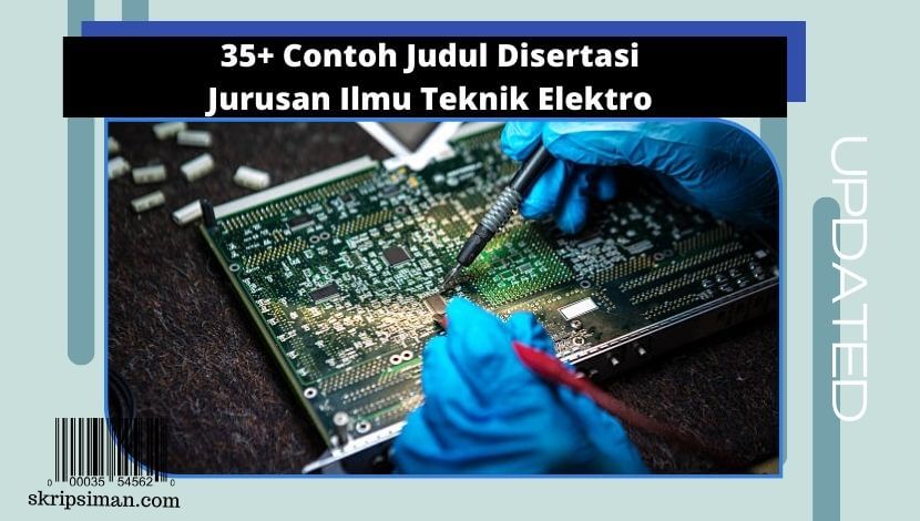 Judul Disertasi Jurusan Ilmu Teknik Elektro