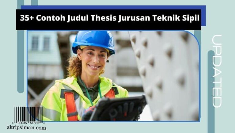 Judul Thesis Jurusan Teknik Sipil