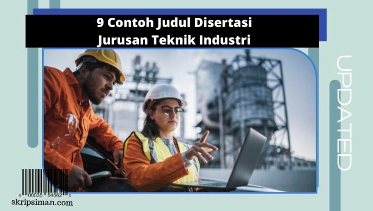 Judul Disertasi Jurusan Teknik Industri (1)